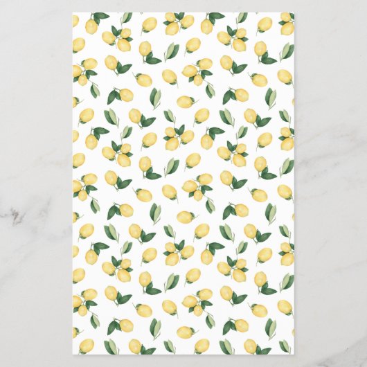 Lemons Note for Coupes Weddenschap Activity Game C Flyer (Achterkant)