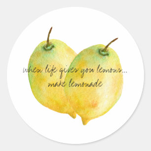 Lemons-offerte Ronde Sticker