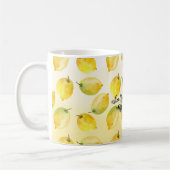 Lemons ombre waterverf inspirerend citaat koffiemok (Links)