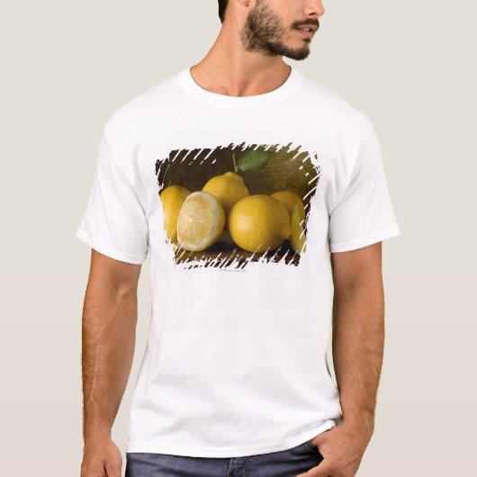 Lemons op hout t-shirt (Voorkant)
