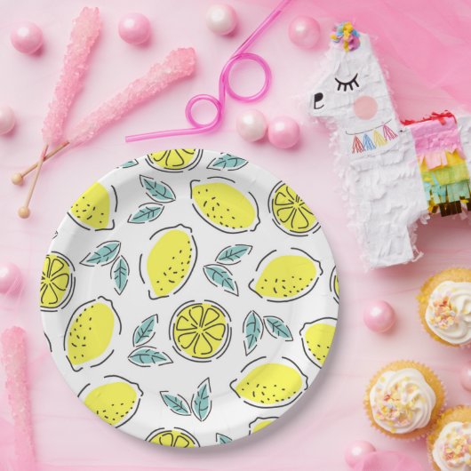 Lemons Papieren Bordje (Feest)