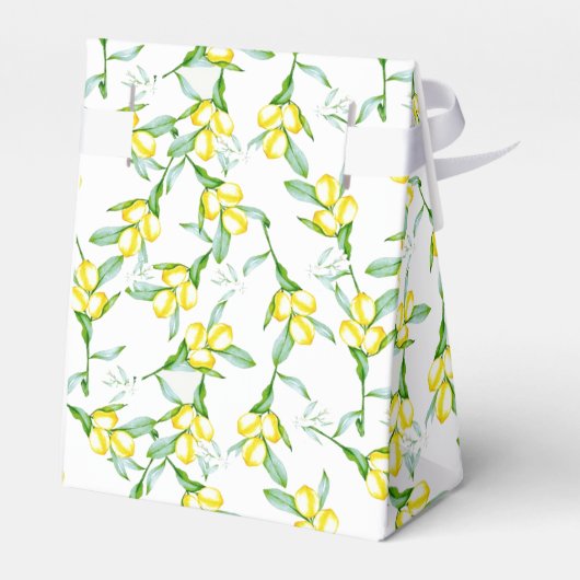 Lemons-patroon Bedankdoosjes (Achterkant)