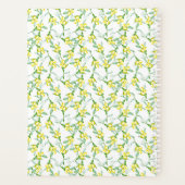 Lemons patroon gepersonaliseerd planner (Achterkant)