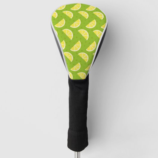 Lemons Patroon Golfheadcover (Voorkant)