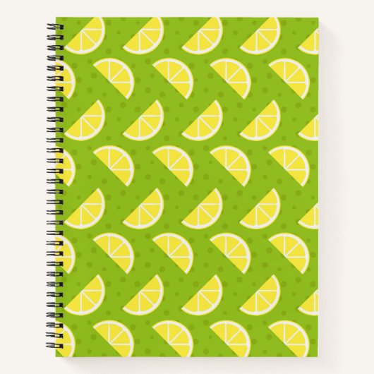 Lemons Patroon Notitieboek (Voorkant)