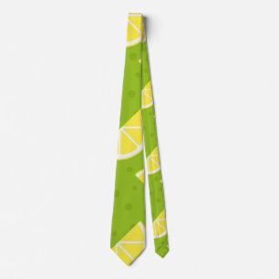 Lemons Patroon Stropdas
