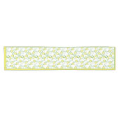 Lemons pattern short table runner korte tafelloper (Horizontaal)
