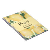 Lemons Personalized Recipe Notitieboek (Rechterzijde)