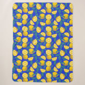 Lemons Pop Art Sherpa Deken (Voorkant)