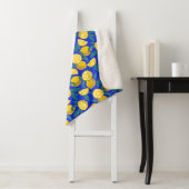 Lemons Pop Art Sherpa Deken (In situ)