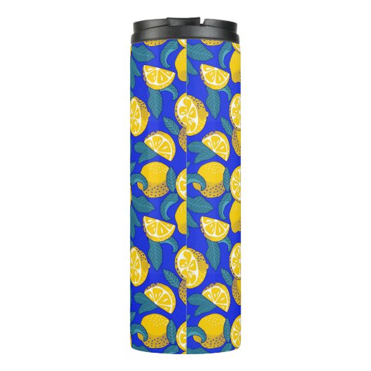 Lemons Pop Art Thermosbeker (Achterkant)