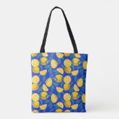 Lemons Pop Art Tote Bag (Achterkant)