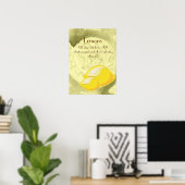 Lemons Poster (Thuiskantoor)