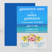 Lemons Rode krab Laagland GraduPartij Kaart (Voorkant / Achterkant)