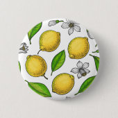 Lemons Ronde Button 5,7 Cm (Voorkant)