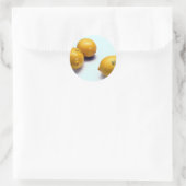 Lemons Ronde Sticker (Tas)