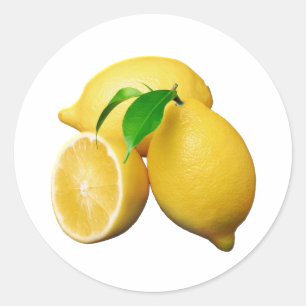 Lemons Ronde Sticker