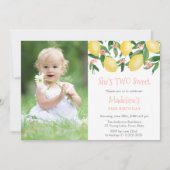 Lemons Roze Afbeelding van de Bond van de Dagen va Kaart (Voorkant)