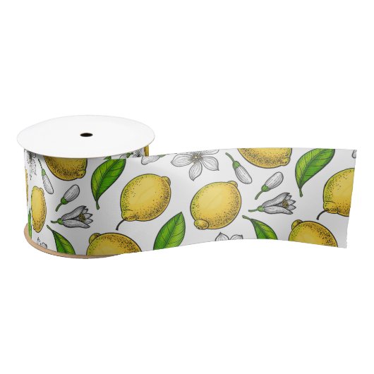 Lemons Satijnen Lint (Spoel)