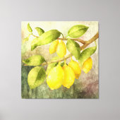 Lemons schilderen canvas afdruk (Voorkant)
