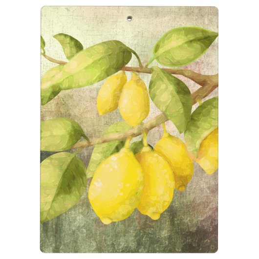 Lemons schilderen klembord (Achterkant)