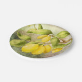 Lemons schilderen papieren bordje (Gekanteld)