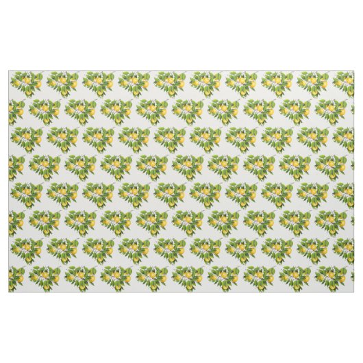 Lemons Stof (Yard (91,4 cm))