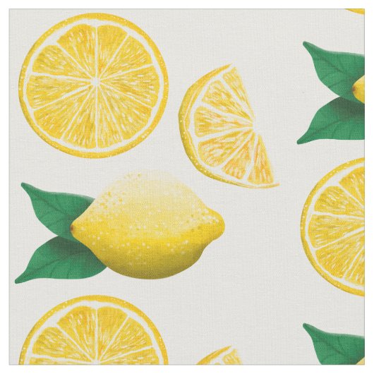 Lemons Stof (Close Up)