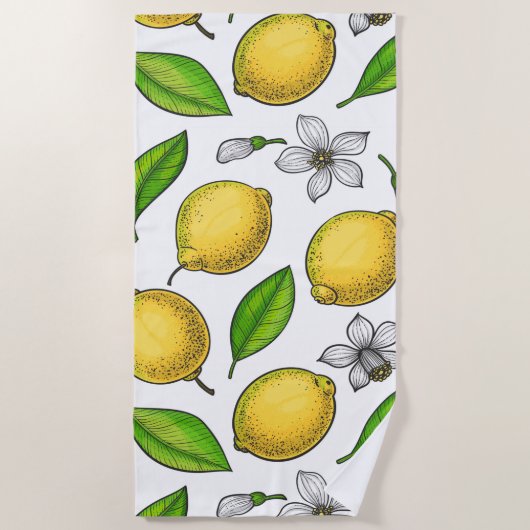 Lemons Strandlaken (Voorkant)