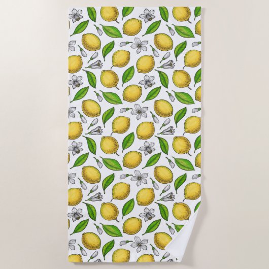 Lemons Strandlaken (Voorkant)