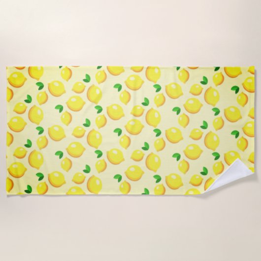 Lemons strandlaken (Voorkant)
