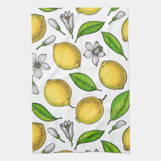 Lemons Theedoek (Verticaal)