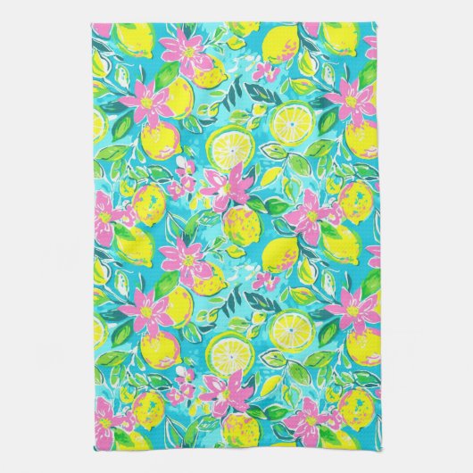 Lemons Theedoek (Verticaal)