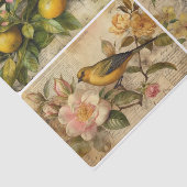 Lemons Tissuepapier (Detail)