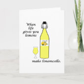 Lemons to Limoncello Kaart (Voorkant)