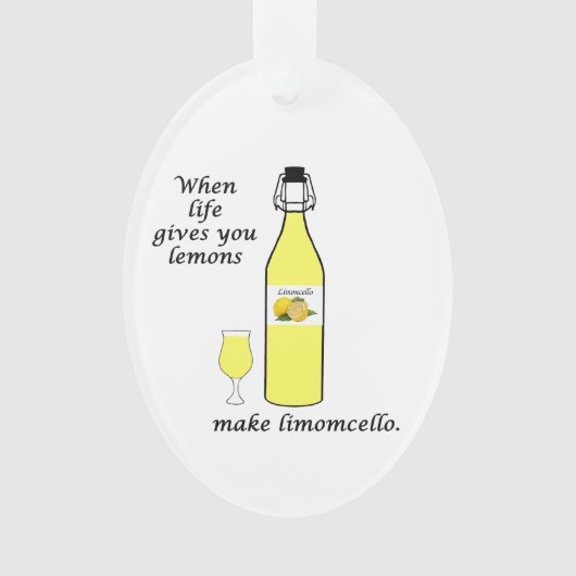 Lemons to Limoncello Ornament (voorkant)