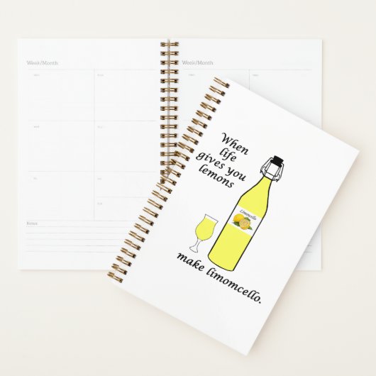 Lemons to Limoncello Planner (Display)
