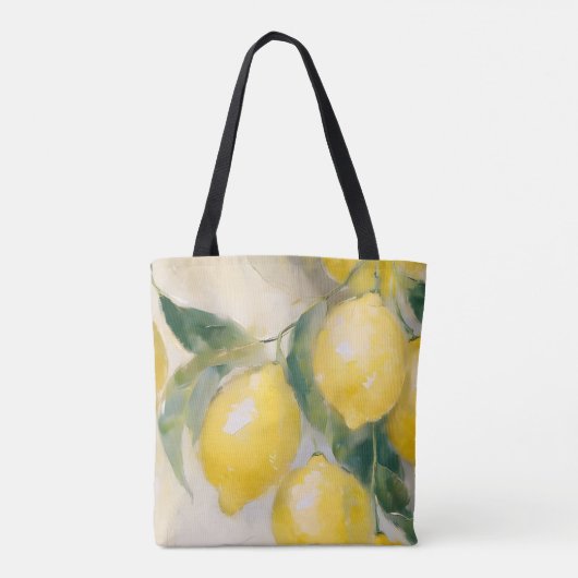 Lemons Tote Bag (Achterkant)