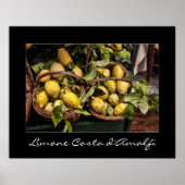 Lemons van het Italiaanse restaurant voor de Itali Poster (Voorkant)