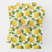 Lemons verpakkingspapier inpakpapier vel (In situ)