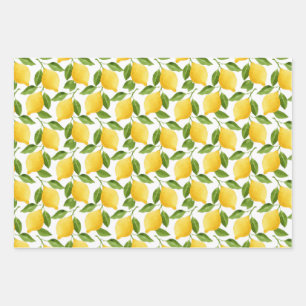Lemons verpakkingspapier inpakpapier vel