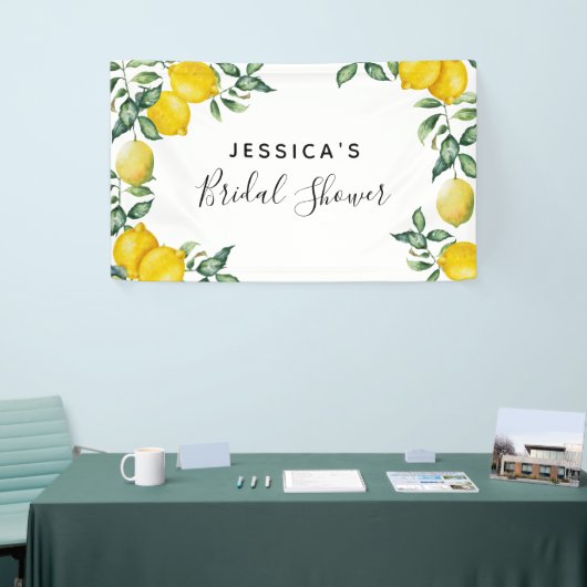 Lemons Vrijgezellenfeest Backdrop Decor Spandoek (Beurs)