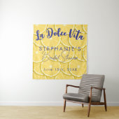 Lemons Vrijgezellenfeest Photo Booth Achtergrond T Wandkleed (In situ)