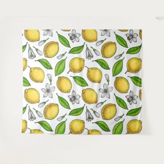 Lemons Wandkleed (Voorkant (horizontaal))