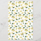 Lemons wat Groom zei Vrijgezellenfeest Game Kaart (Achterkant)