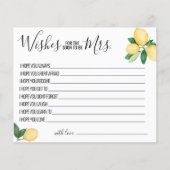 Lemons wenst dat de Snel een kaart wordt van mevro (Voorkant)