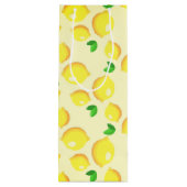 Lemons Wijn of Gift Bag Cadeautas (Achterkant)