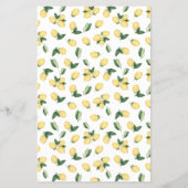 Lemons wil liever Vrijgezellenfeest spel Kaart (Achterkant)