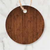 Lemons Wood Limoncello Bedankt Twine Labels (Achterkant)