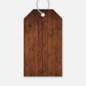 Lemons Wood Limoncello Bruiloft Bedankt Cadeaulabel (Achterkant)